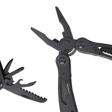 Multi Function multitool Outdoor Portable Folding camping Pocket pliers knife mini tool plier set Screwdriver Hiking Tools Clamp mini folding pliers pocket edc camping tool with screwdriver kit camping climbing hiking plier cutting tool hand tools