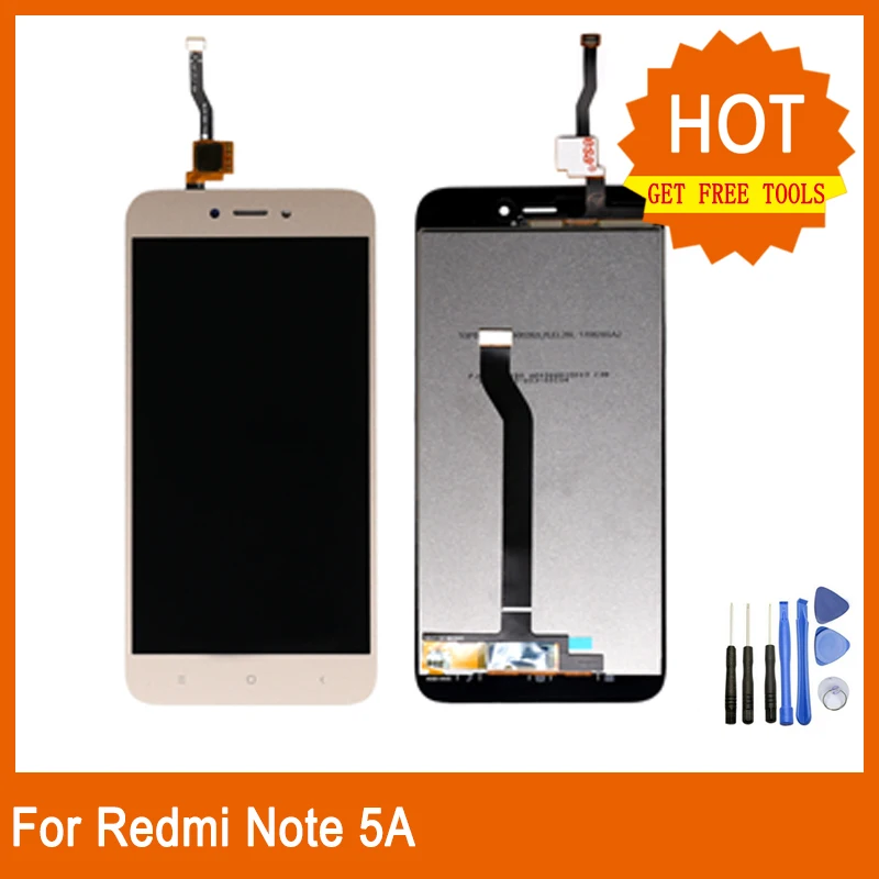 

Tested Lcd for Xiaomi Redmi 5A Screen Replacement 5.0inch Front Touch Panel Digitizer Assembly +Free Tools