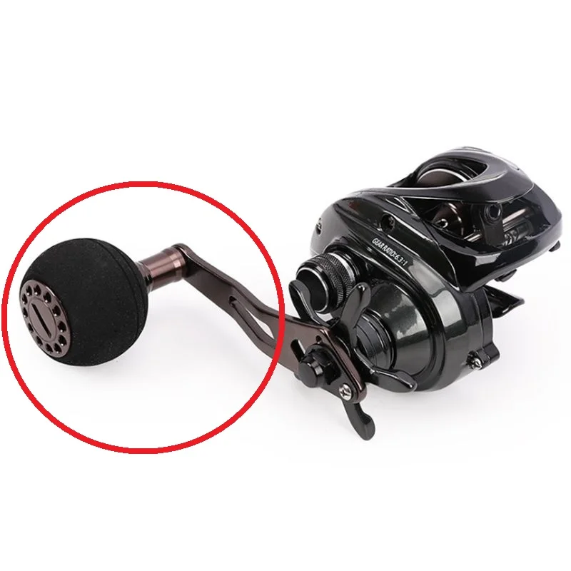 

TSURINOYA 1PCS/LOT EVA Single Fishing Reel Handle for baitcasting Fishing Reel Rocker Fishing Tackle Tools