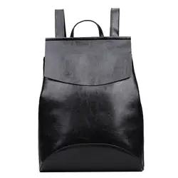Женская мода школьный стиль двойной сумки на плечо обувь для девочек известный дизайнер кожаный рюкзак дамы путешествия сумка # Zer