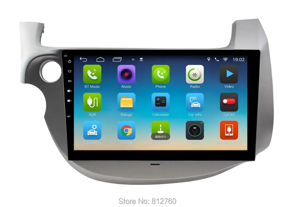 Flash Deal Nedehe 10.1" Android 8.0 Car DVD GPS for HONDA FIT JAZZ 2007 2008 2009 2010 2012 2013 car radio video player Capacitive screen 2