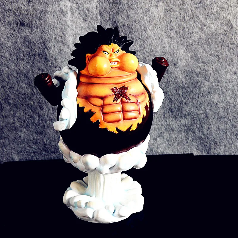 

One Piece Anime Monkey D. Luffy Gear Fourth GK Statue Straw Hat Pirates Captain Resin Action Figure Eiichiro Oda Mobel Toy L2603