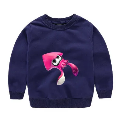 

2T-12T splatoon child Sweatshirt Kids Baby autumn Cute Clothes Boys Girls Tops Sweatshirt 053
