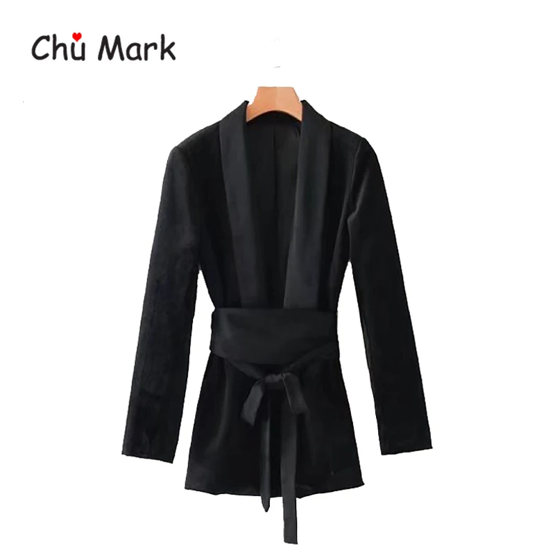 Chu mark czarny OL ścielenia collor kobiet tunika sukienka sash bow tie femme vestidos vintage styl Europejski jesień suknie 901061