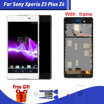 

For SONY Xperia Z3 Plus LCD Display+Touch Screen For Sony E6553 Xperia Z3 Plus Xperia Z4 lcd Display Touch Screen Replacment