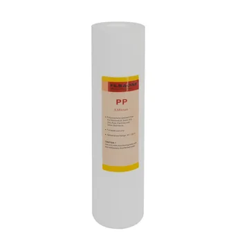

Under Sink Reverse Osmosis System Replacement 2-1/2" OD x 10" L, 5 Micron Polypropylene PP Sediment Water Filter 1 PACK