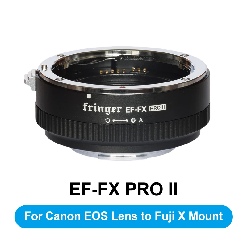 Fringer EF-FX2 Pro II адаптер с автофокусом Встроенная электронная диафрагма для объектива Canon EOS Sigma Для камеры Fujifilm FX