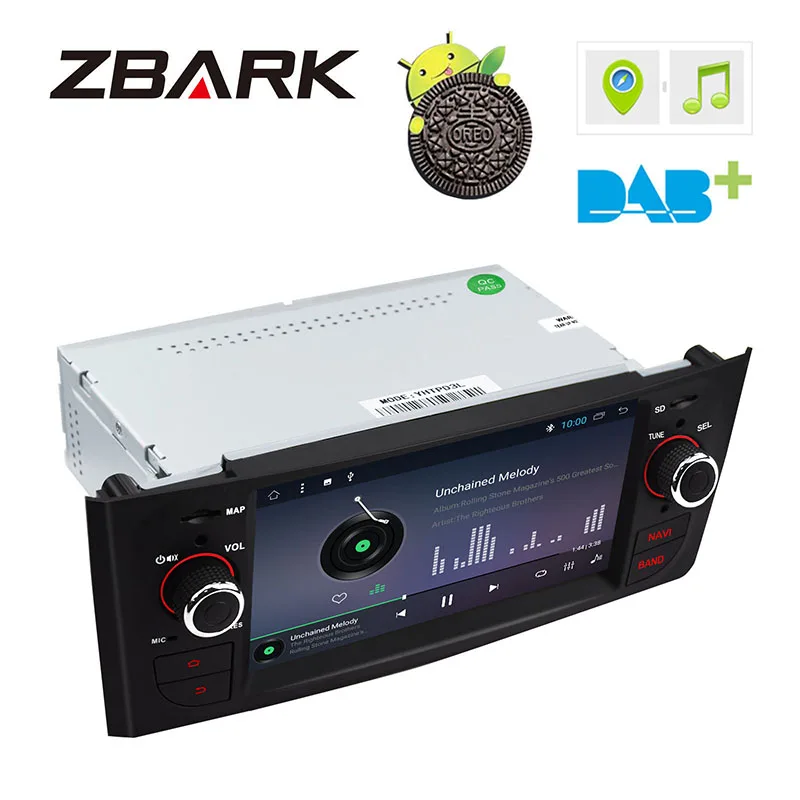 Best 6.1 inch HD Digital  Car Stereo GPS Android 8.1 for FIAT Grande Punto 199/310 2005-2009 Linea 323 2007-2011 YHTPD3L 1