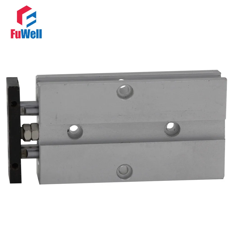 

TN Type Double Acting Pneumatic Cylinder Aluminum Alloy 10mm Bore 70/80/100mm Stroke Double Rod Air Cylinder