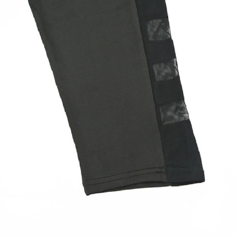 INDJXND женские эластичные леггинсы 3/4 женские обтягивающие леггинсы с карманами летние тонкие дешевые черные брюки для отдыха
