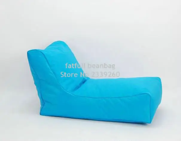 COVER ONLY , no filler-Brown Large Bean Bag Banana Giant indoor/Outdoor Waterproof Bags L -Shape no stuffings inside