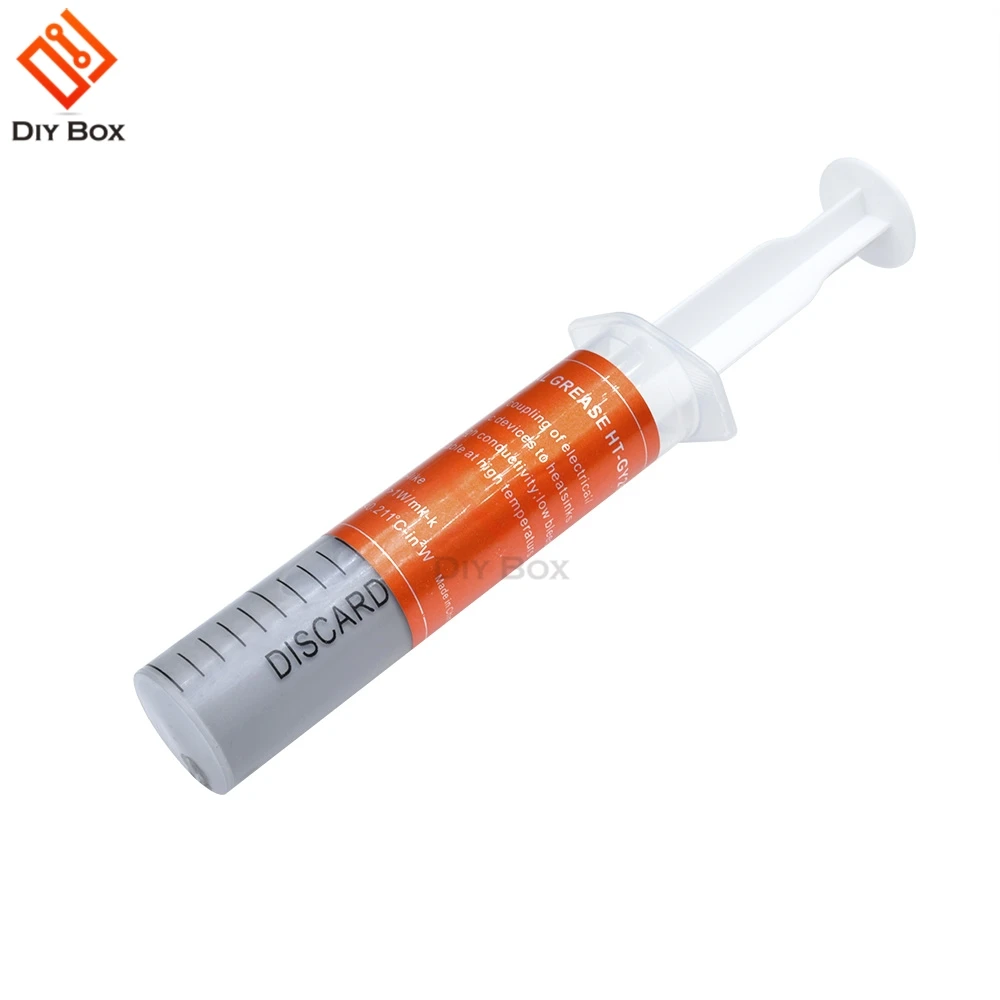 

30g Grey Thermal Grease Paste Compound Silicone For CPU Heatsink Heat Sink Tube