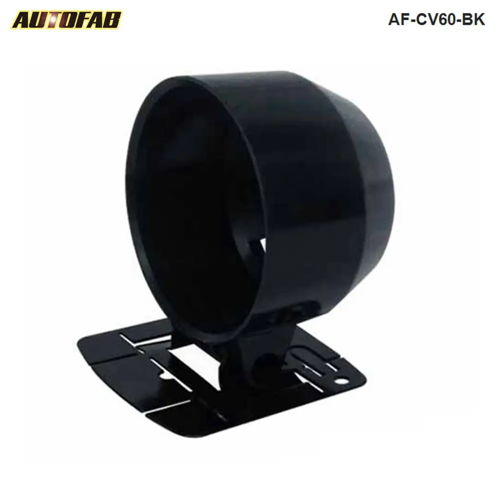 

1 GAUGE 60MM HOLDER COVER black For Honda CIVIC TYPE R EK EG B16A B18C EX SI KIT AF-CV60-BK