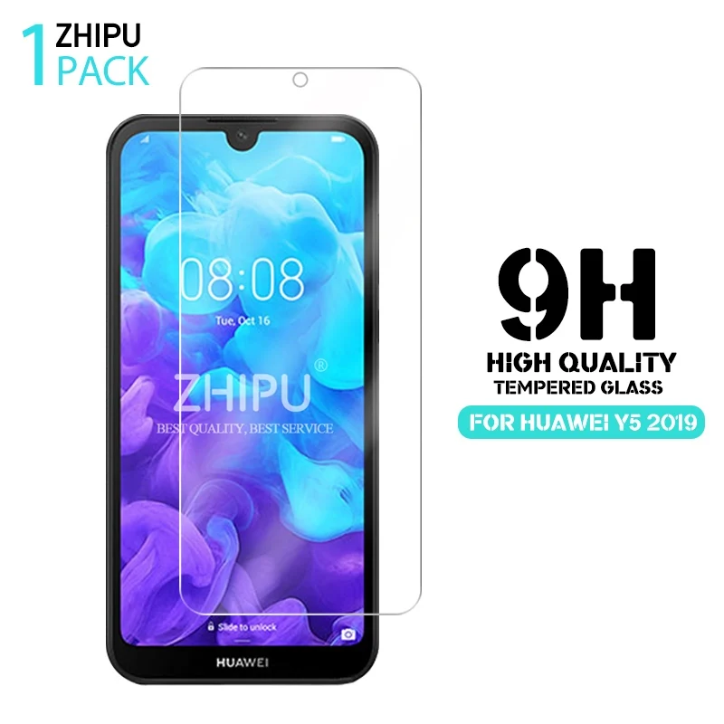 Закаленное стекло для Huawei Y5 2019 Защитное экрана 2.5D 9H Премиум защитная