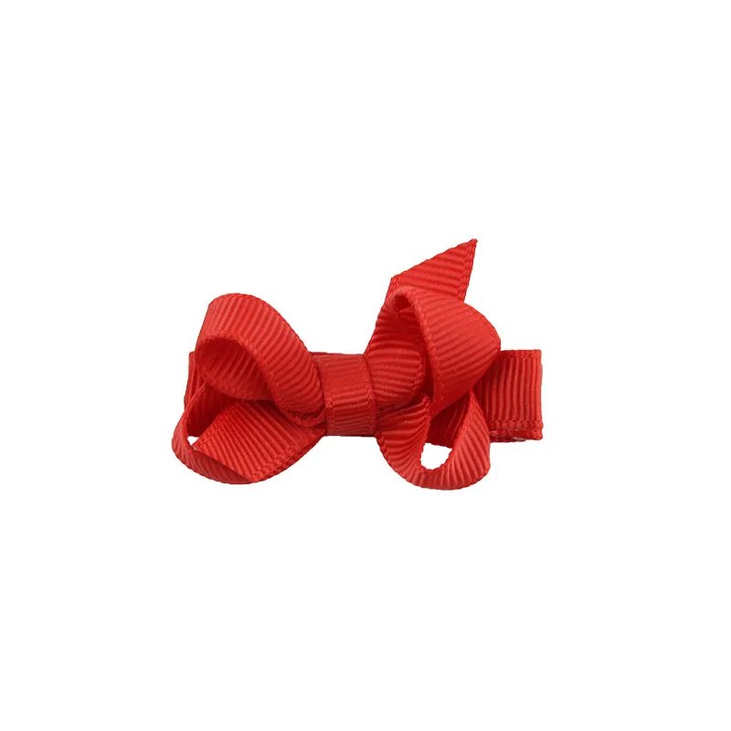 High quality Lovely Hair Clip Girls Hair Bows Hairpins Grosgrain Ribbon hair clips kids hair accessories  (15) - 