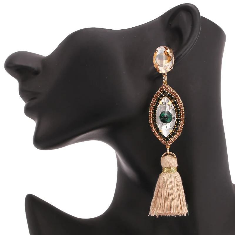 weave earrings