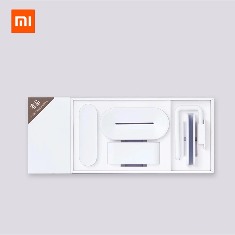 Xiaomi HL 5 в 1 гаджеты для ванной держатель мобильного телефона mijia чехол Soapbox держатель туалетной бумаги для xiaomi Mijia умный дом - Цвет: White