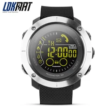 Novos Homens IP68 À Prova D’ Água Esporte Pedômetro SmartWatch bluetooth relógio Digital Lembrete Mensagem relógio Inteligente Para ios Android Phone