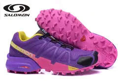 Новинка 2019 года Salomon speed Cross 4 легкие кроссовки для прогулок на открытом воздухе беговые кроссовки женские кроссовки оптом спортивные