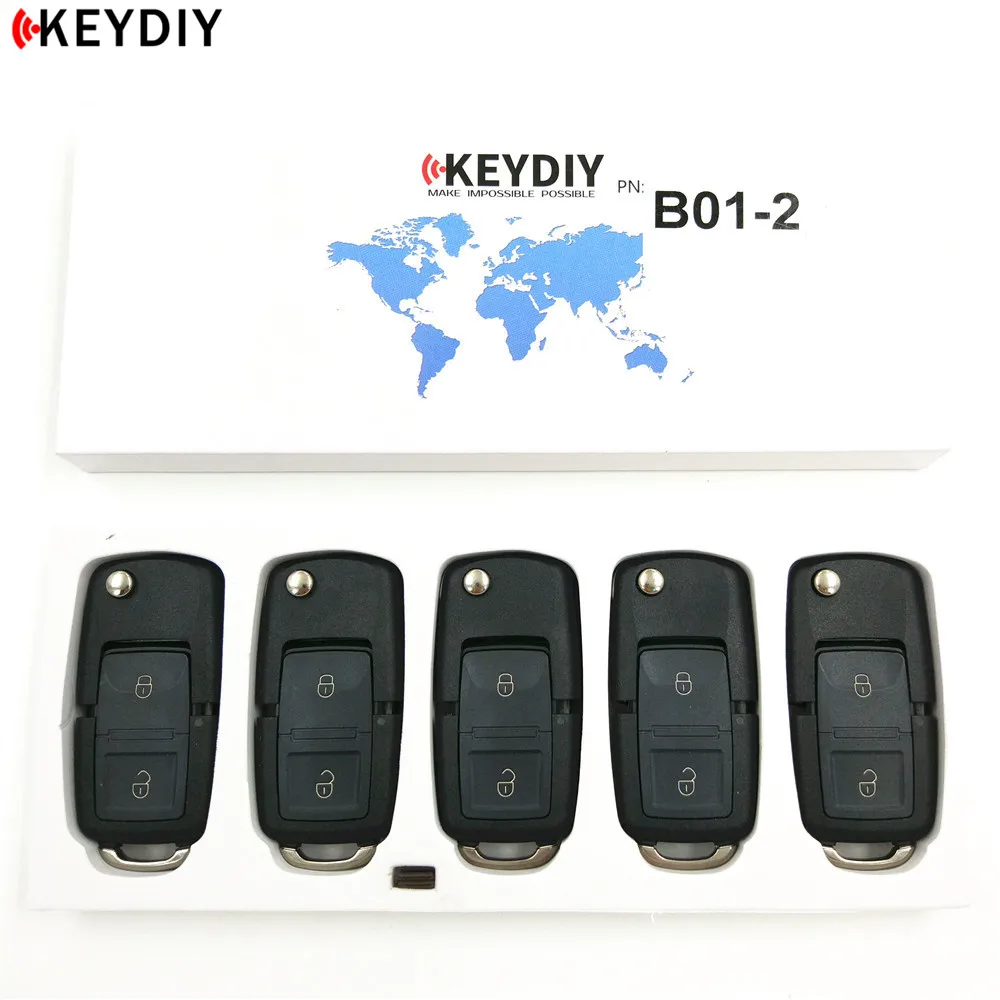 5 шт. KEYDIY KD B07 и B01 2 для KD900/KD X2/URG200 ключ программист серии B пульт дистанционного