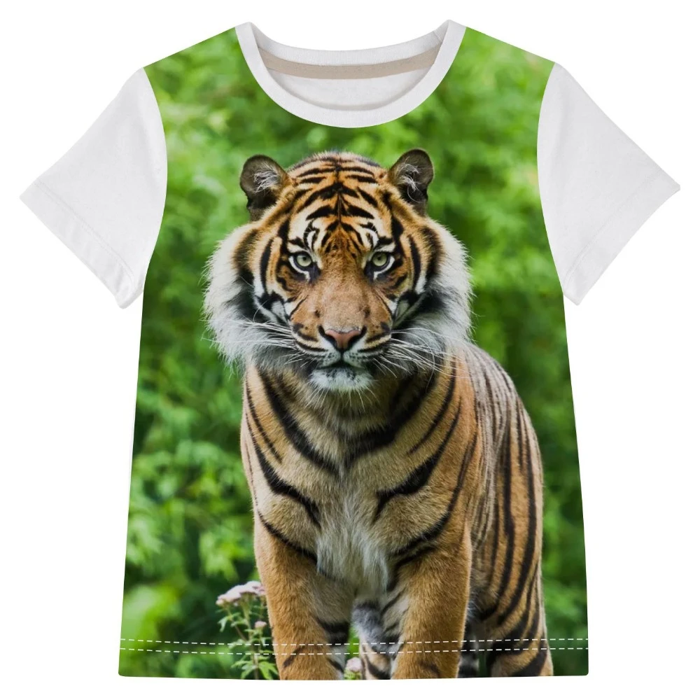 Camisetas con estampado de salvajes para niños, ropa de para niños de 2 A 14 años|Camisetas| - AliExpress