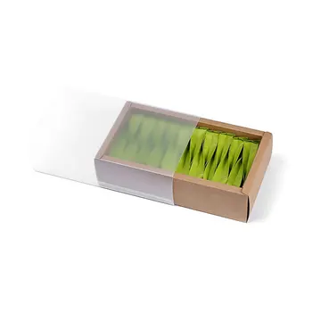 

10 Size Clear Craft Kraft Paper Jewelry Gift Box Drawer Box Suitable For Wedding/Christmas/Candy/Food/Coffee/Package Box 2018