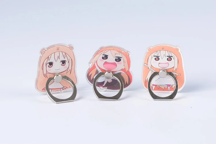 Koteta аниме Himouto Umaru Cham Umaru Chan Doma модель наклейка палец кольцо держатель мобильного телефона милый iphone кольцо подставка