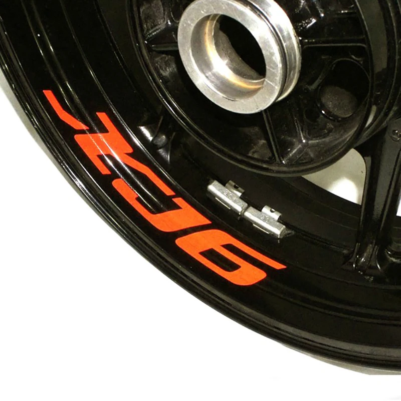 

Motorcycle Wheel Sticker Decal Reflective Rim Bike Motorcycle Suitable for YAMAHA XJ6