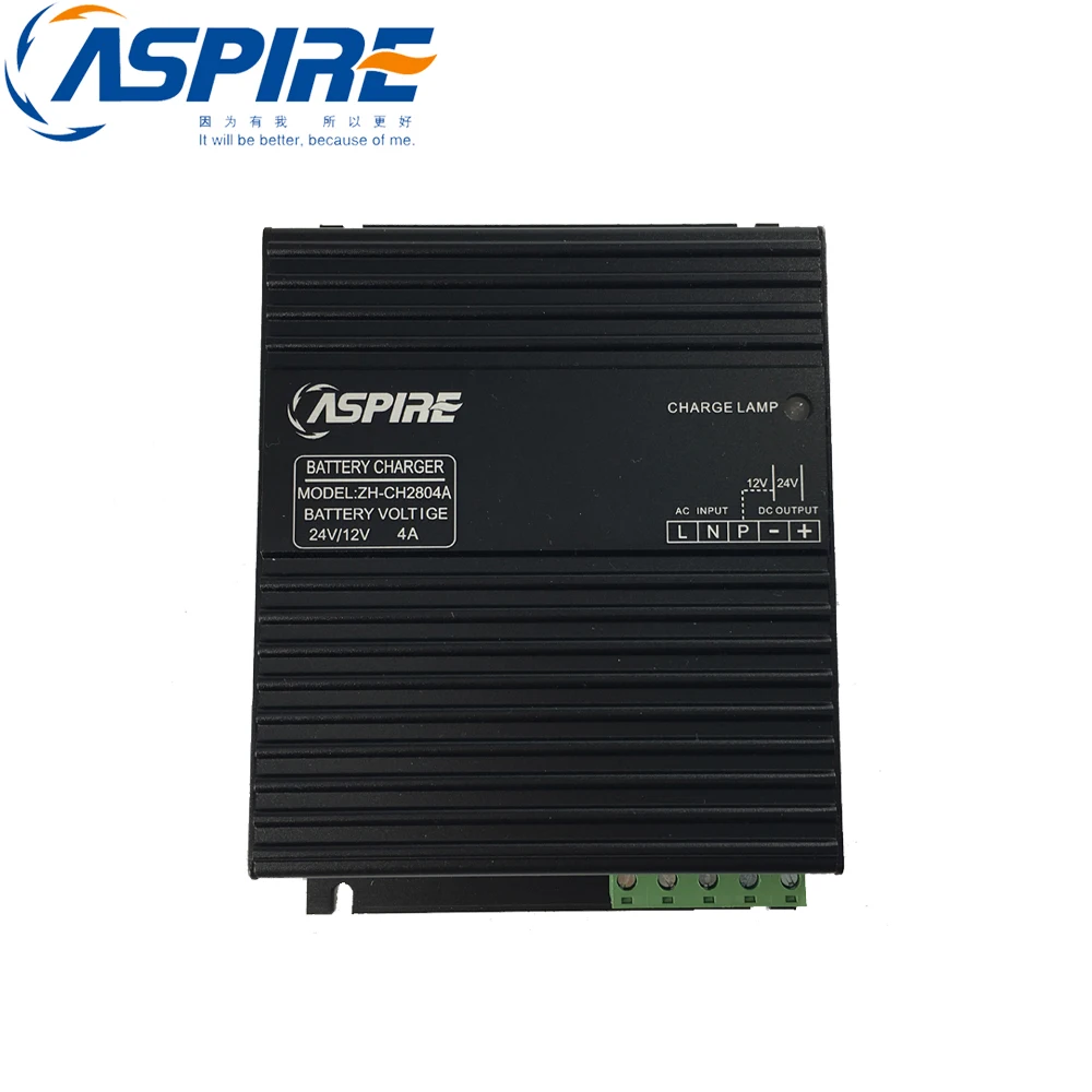 

12V Battery Charger Aspire Dynamo Manual Charger 4A, 24V Genset Battery Charger 4A ZH-CH04A for Diesel Generator