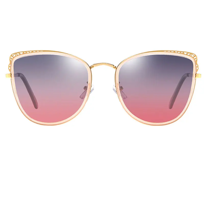 Кошачий глаз солнцезащитные очки женские поляризованные женские роскошные брендовые дизайнерские зеркальные поляризованные солнцезащитные очки модные солнцезащитные очки Femme UV