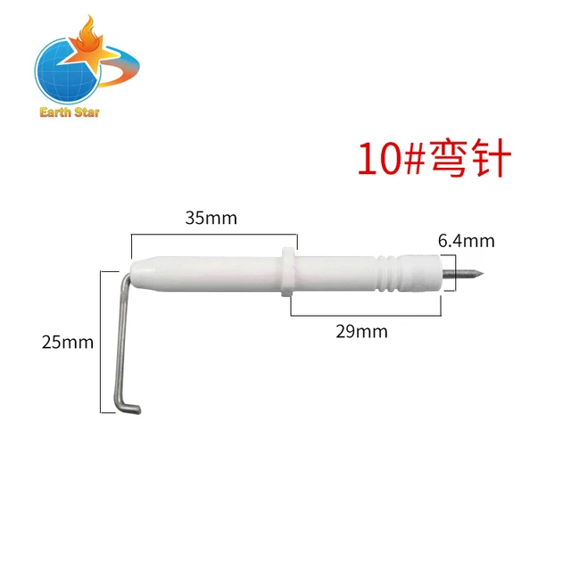 Cheap 5 PCS 10# Gas Cooktop Ceramic Spark Electrode Ignition for Stoves Gas Stove Accessories