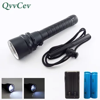 

Powerful 3 x XML-L2 led flashlight High Power flash light waterproof Diving lantern torch flashlamp for fishing hiking camping