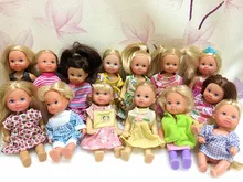 5 Pieces/lot HOT SALE Original SIMBA Kelly Dolls EVI Cute Baby Doll Kids Gift Mixed Styles Mini Simba Dolls 12cm Free Shipping