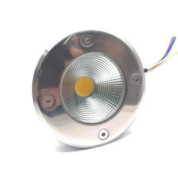 Description Picture 2 of itemNew IP68 10W 15W COB Waterproof LED Underground Light Outdoor Ground Garden Path Floor Buried Yard Spot Landscape 85-265V DC12V