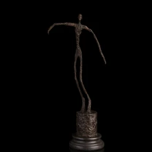 ATLIE BRONZES Nouveau Arts human body skeleton Abstract Decor Bronze Sculpture art Crafts
