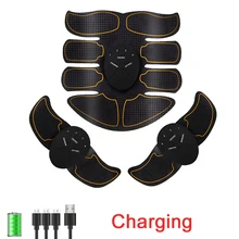 Тренажер для мышц, беспроводной стимулятор мышц, стимуляция EMS, аппарат для похудения, тренажер для мышц живота, массажер для рук