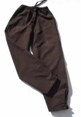 Хлопковые брюки Tai Chi Wu брюки «Shu» боевое искусство, брюки кунг-фу черного цвета, M-XXXXL - Цвет: Coffee
