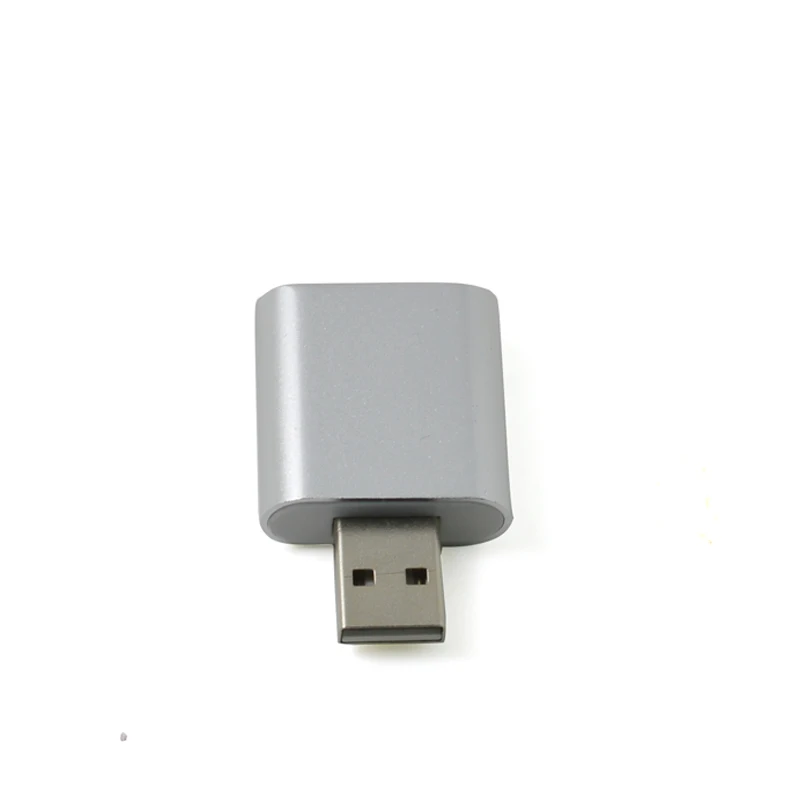Профессиональный алюминиевый 7 1 канал 3 5 мм USB звуковая карта аудио Интерфейс