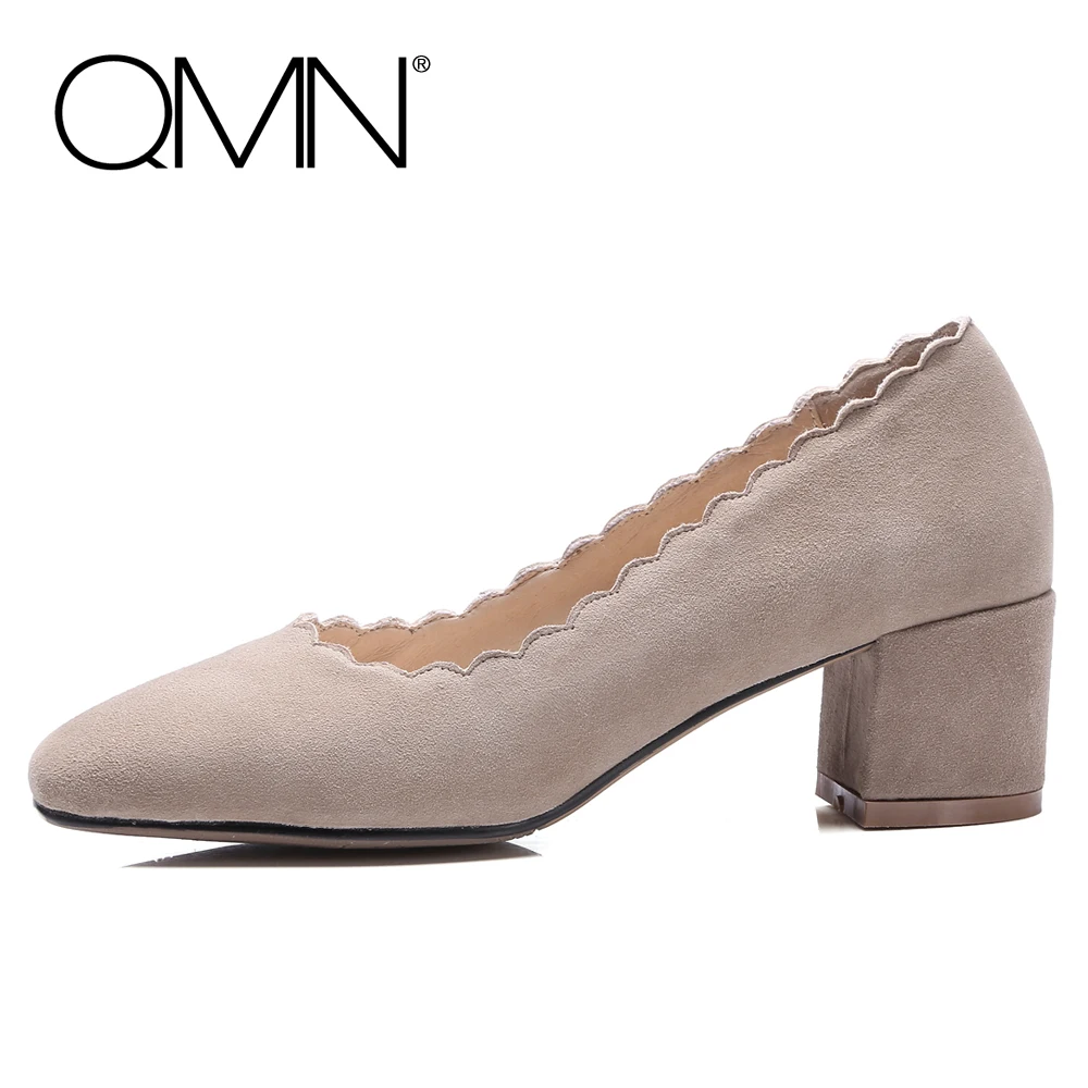 scalloped pumps