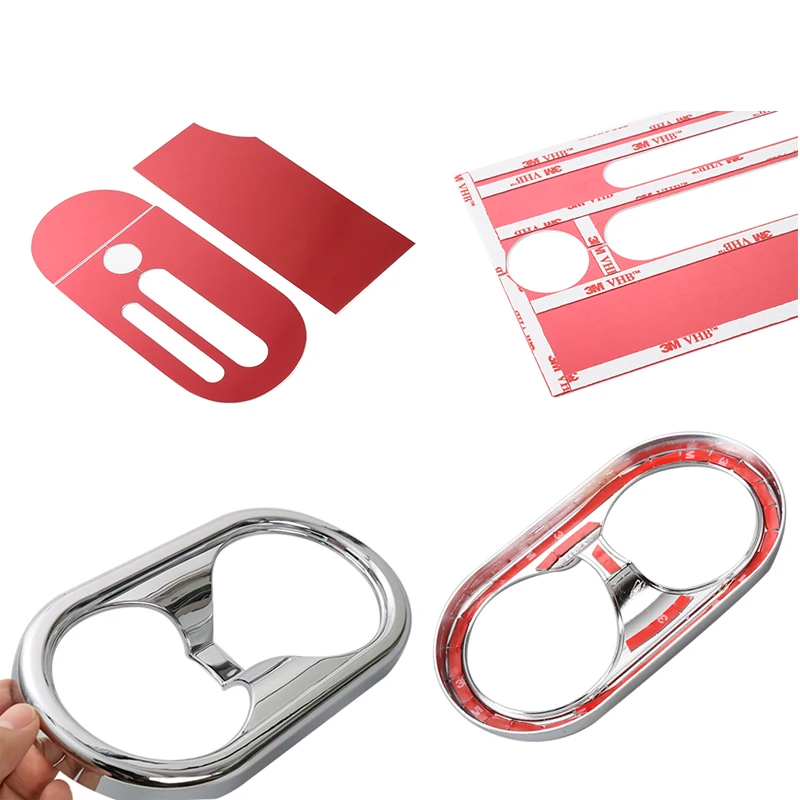 MOPAI Car Gear Shift Knob Panel Cup Holder Trim Cover Stickers for Jeep Wrangler JK 2007-2010 Ca Interior Decoration Accessories - Image 6