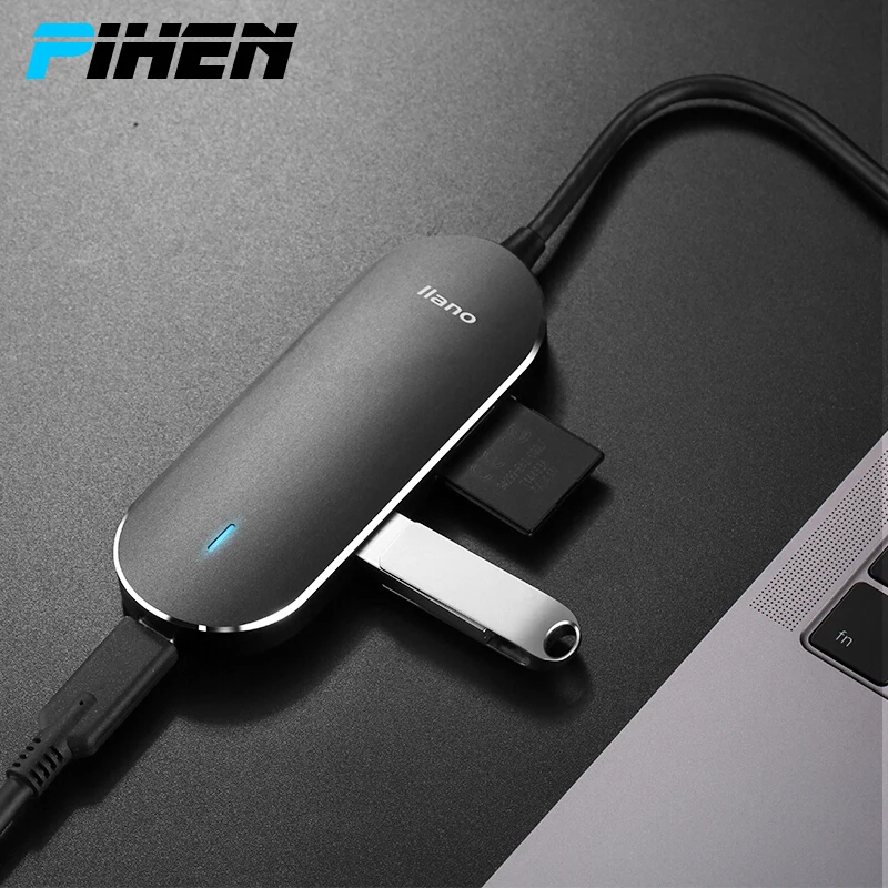 

USB C docking Phone Adapter OTG for Samsung Huawei Xiaomi USB C Hub HDMI for Macbook Chromebook Type C to USB 3.0 Card Reader