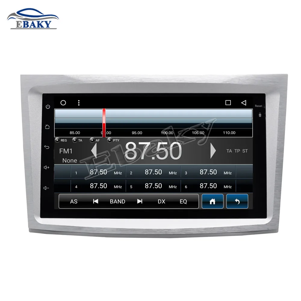 Best NaviTopia 7inch 8 core RAM 2G ROM 32G Android 8.1 Car Radio Player for Subaru Outback with GPS Navigation 3