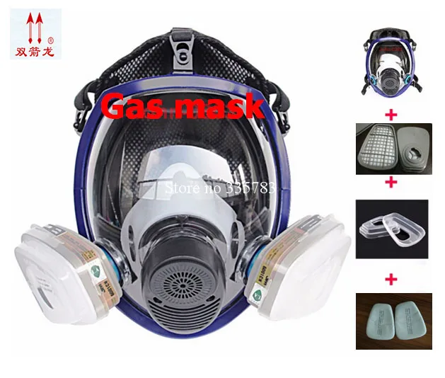 

High quality gas mask 6800 Full Facepiece Reusable Respirator Free Shipping