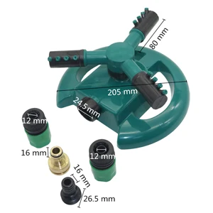 Rotating nozzle set
