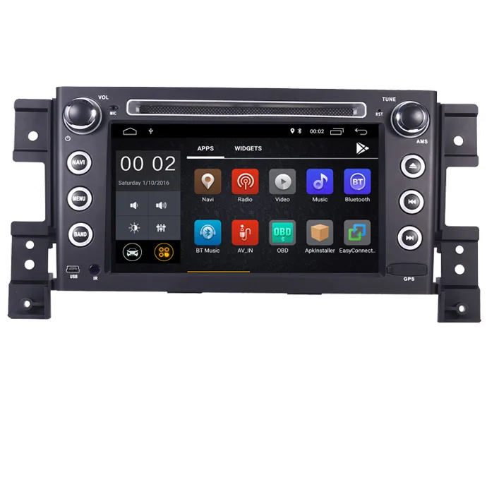 Автомобильная стереосистема 7 дюймов IPS Android 10 для suzuki grand vitara dvd gps радио Wifi 3G Bluetooth