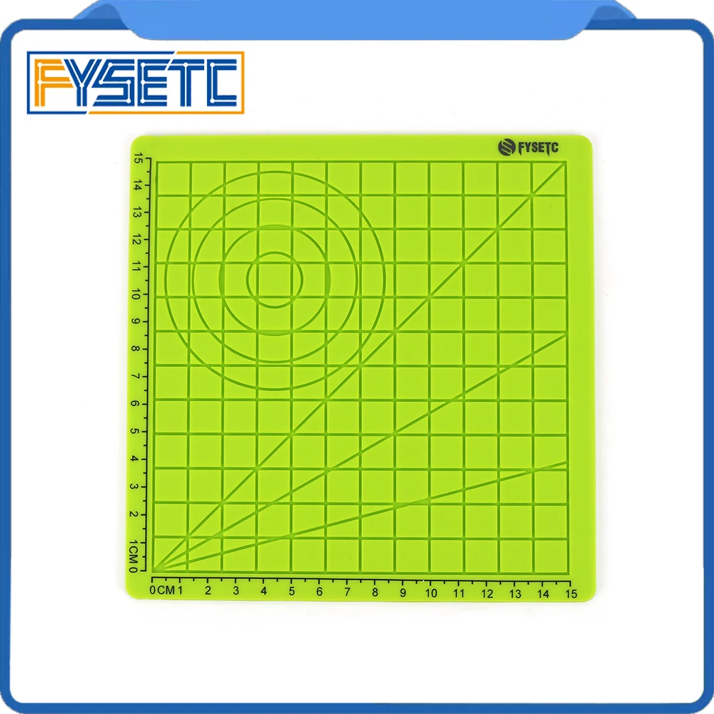 Детали для 3d принтера многоцелевой 3D дизайн зеленый силиконовый коврик базовый шаблон подарок+ 10 м PLA нить 1,75 мм для ручек 3d принтера