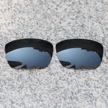 E.O.S поляризованные улучшенные Сменные линзы для солнцезащитных очков для топливных элементов Оукли-черное хромированное поляризованное зеркало