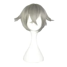 MCOSER 30 см короткие прямые парики синтетический японский стиль косплей парик волосы высокая температура волокно WIG-579J