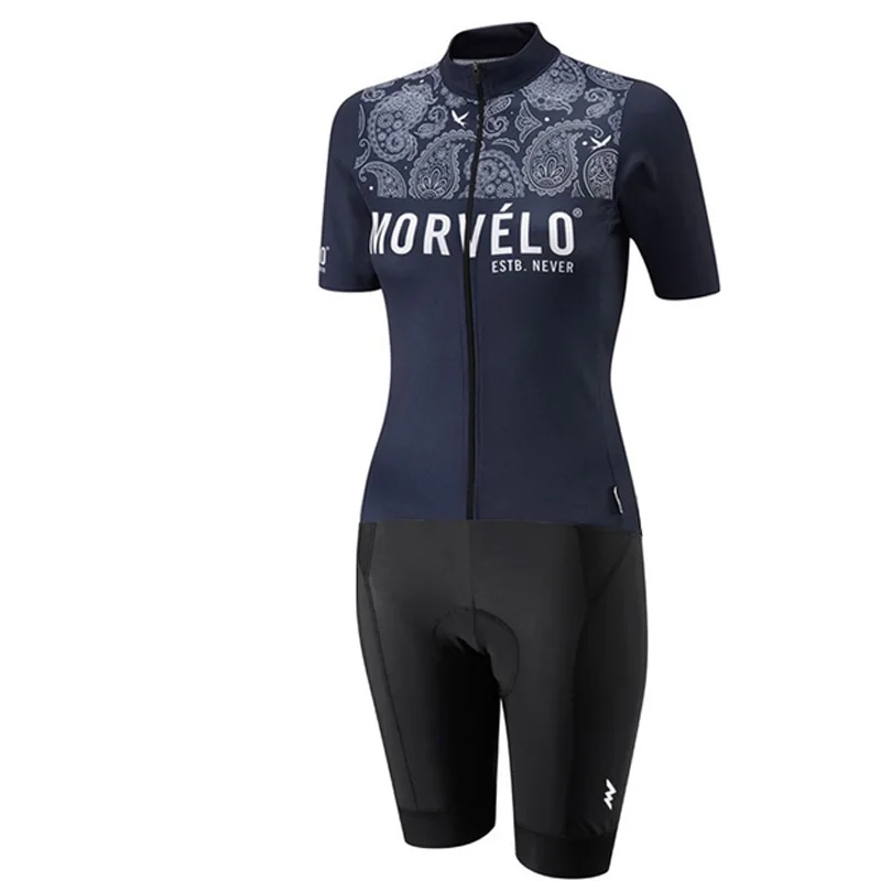 Morvelo женский комбинезон с короткими рукавами 2019 Pro Taem Новый триатлонный костюм Ropa