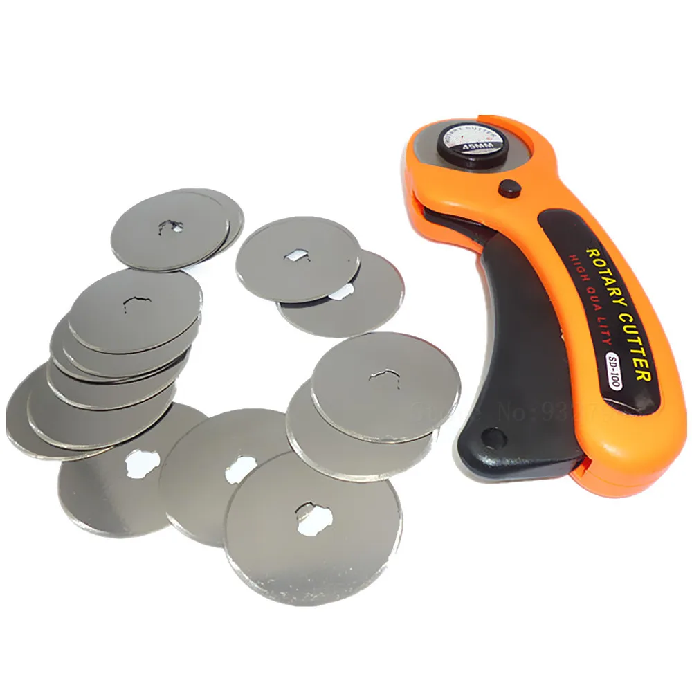 20pcs 45mm Rotary Cutter Blades Sewing Quilting Fabric Paper Cutting